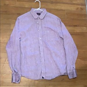 Untuckit Purple Button Down